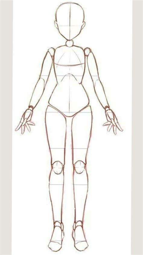 desenhos | Drawing female body, Drawing anime bodies, Anime drawings ...