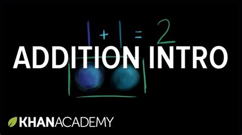 Introduction to addition | Basic addition and subtraction | Early Math ...