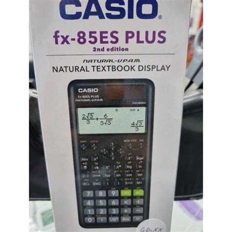 CASIO FX 85ES PLUS 2 Nd EDITION SCIENTIFIC CALCULATOR Shopee Singapore