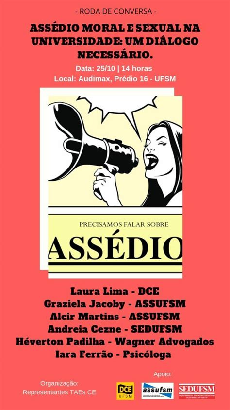 Roda De Conversa Ass Dio Moral E Sexual Na Universidade Ce