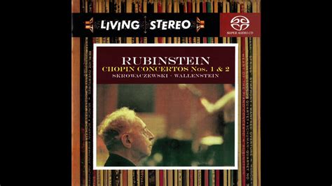 Chopin Concertos No 1 2 Arthur Rubinstein Skrowaczewski