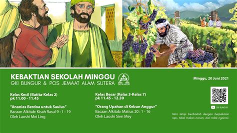 Sekolah Minggu Kecil Juni Laoshi Mei Ling Ananias Berdoa