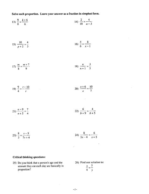 13 Similar Figures Worksheets 7th Grade