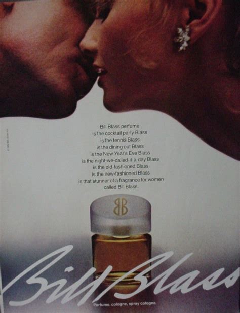 1982 Bill Blass Perfume Cologne Kissing Fragrance Tester Avon Fragrance Fragrance Spray