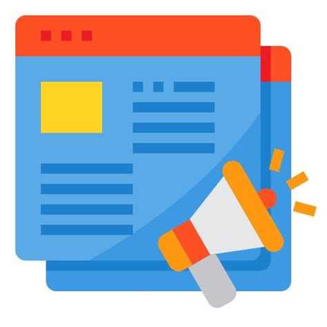 Iconos Gratuitos De Anuncio Publicitario Diseñados Por Itim2101