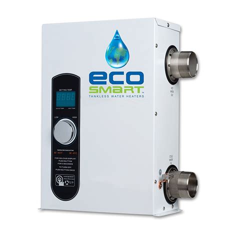 Ecosmart Smart Pool 27 Electric Tankless Pool Heater 27kw 240 Volt 1125 Amps With Self