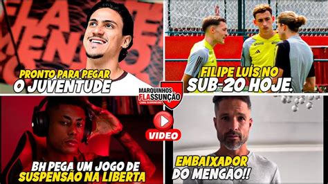 Flamengo Pronto Para Quebrar O Tabu Filipe Lu S Hoje No Sub Bh