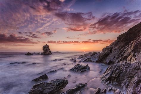 house  hampton beautiful atlantic beach  portugal  sunset
