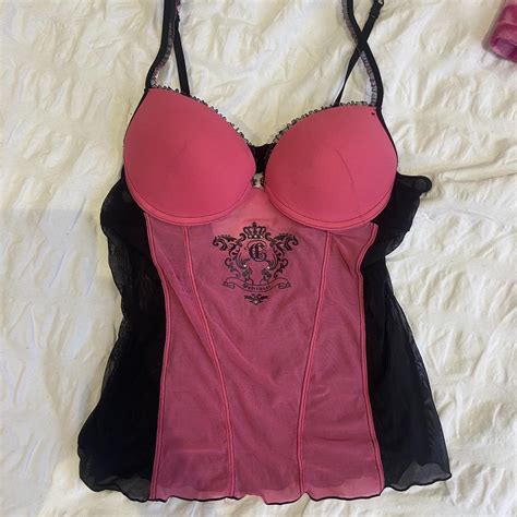 Hot Pink Lingerie Top Soo Hot Would Fit Size Depop