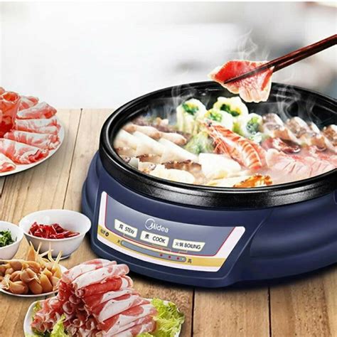 Jual Midea Hot Pot Hotpot Electric Hot Pot Electric Skillet Electric Cooker Electric Wok Multi