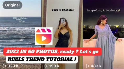 2023 In 60 Photos Reels Trend Tutorial Divya Sri 2023 In 60 Photos