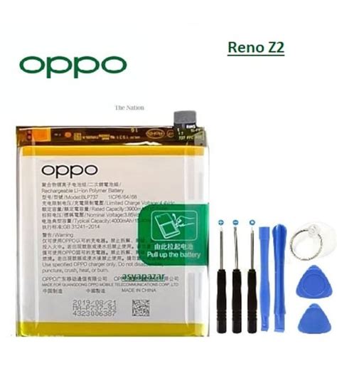 Oppo Reno Z2 Pil Batarya Blp737 Tamir Seti