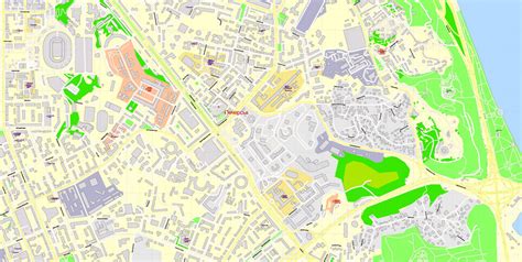 Editable Pdf Map Kiev Metro Area Ukraine Exact Vector Adobe Pdf