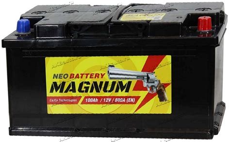 Аккумулятор автомобильный Magnum 100 А/ч 800 А обр. пол. Евро авто ...