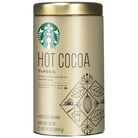 Starbucks Classic Hot Cocoa Mix 850g Shopee Philippines