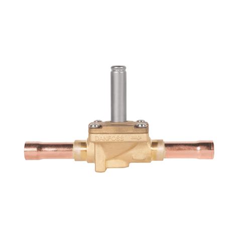 Válvula Solenoide EVR 6 3 8 Solda Danfoss Refrigeração Cata Vento