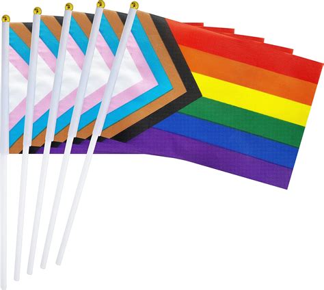 Amazon Xcfh Set All Pride Rainbow Gay Flags Banner String Bunting Lgbtq Decoration