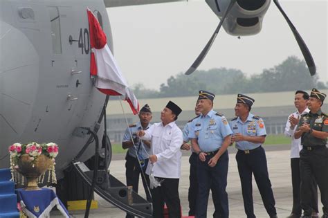 Serah Terima Pesawat C 130 Super Hercules A 1340