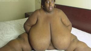 Titz Galure Silicone Free Black SBBW MILF Gigantic Hanging Choco Tits