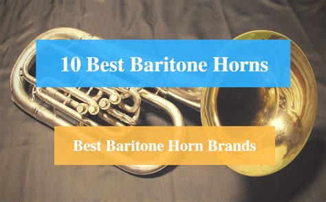 10 Best Baritone Horn Reviews 2022 - Best Baritone Horn Brands - CMUSE