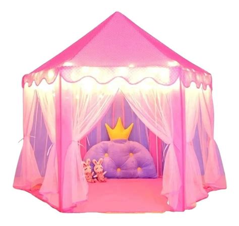 Barraca Infantil Tenda Iluminada Casinha Menina Luzes Frete grátis