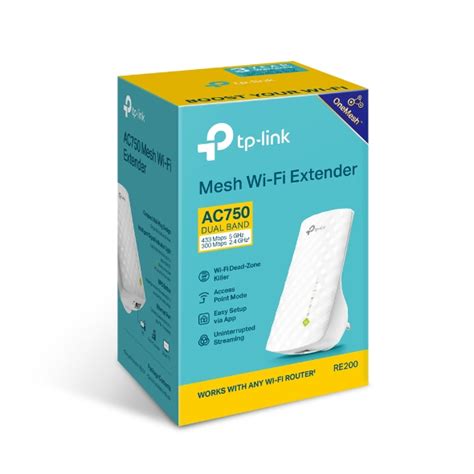 Re Ac Mesh Wi Fi Range Extender Tp Link Australia