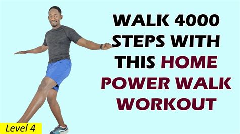 30 Minute Energizing Power Walk Workout To Cover 4000 Steps Youtube