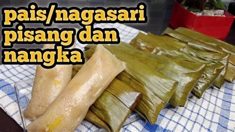 Kue Nagasari Nangka Resep Pais Pisang Youtube