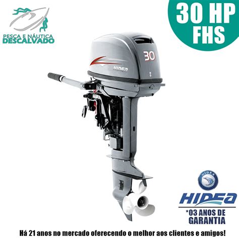 Motor De Popa Hidea Tempos Hp Fhs Manual A Pesca E N Utica