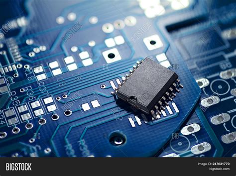 Electronic Chip Image & Photo (Free Trial) | Bigstock