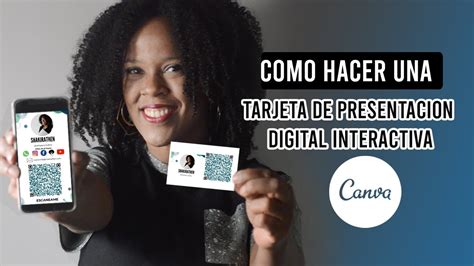 TARJETA DE PRESENTACION DIGITAL Como Hacer Una Tarjeta Digital