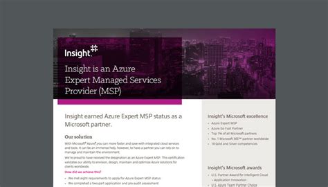 Azure Expert Managed Services Provider | Insight Australia