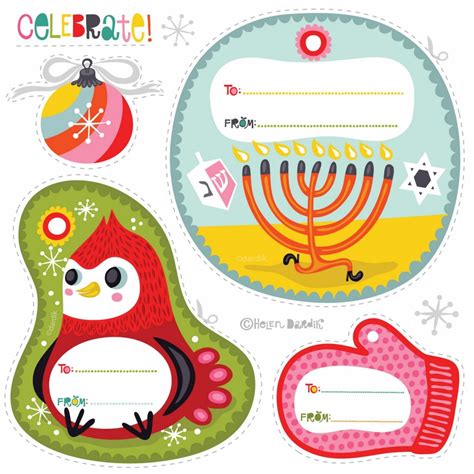 Free Christmas Gift Tags