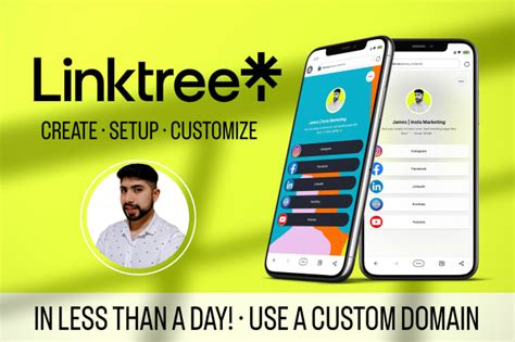 Set up your linktree bio link landing page with a custom domain by ...