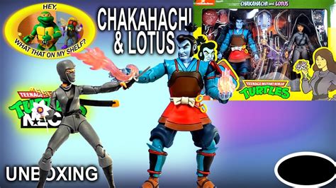 Unboxing Neca Tmnt Chakahachi And Lotus April 26th 2023 Neca