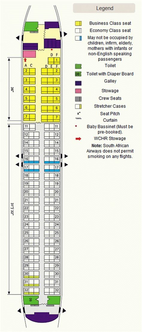 Airbus A340 600 Seat Plan Saa | Brokeasshome.com