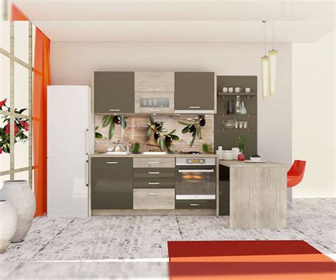 Обзавеждане за кухня с LED осветление