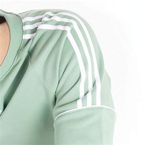 Buy Adidas Originals Mens Rekive Crew Sweatshirt Silver Green