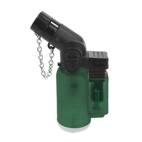 ZENGAZ ZL14 Angle Jet Lighter With Chain Lid
