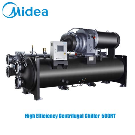 Midea 500rt Large Capacity High Efficiency Water Cooled Centrifugal Chiller Industrial Air