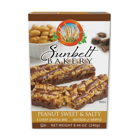 shop sunbelt bakery chewy granola bars peanut sweet salty sunbelt