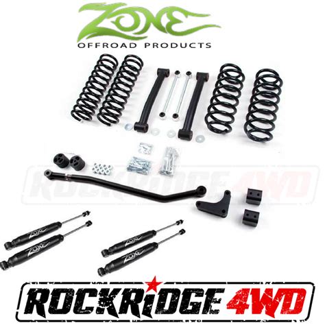Zone Offroad Zone Offroad 4 Lift Kit System For 99 04 Jeep Grand