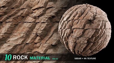 artstation  rock material game assets