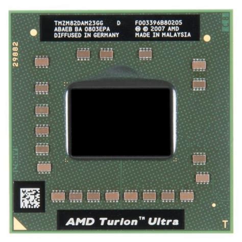 TMZM82DAM23GG процессор для ноутбука AMD Turion X2 Ultra Dual-Core ZM ...