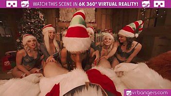 VRBangers Christams Orgy With Abella Danger And Her 7 Sexy Elves XVIDEOS