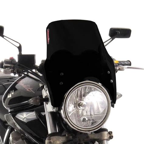 Powerbronze Naked F Solid Black Screen Honda Hornet