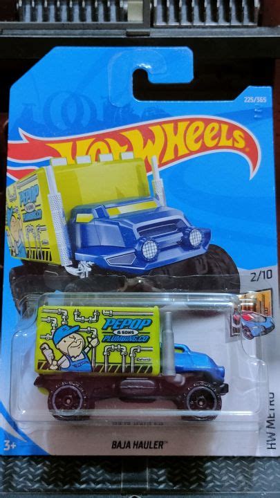 Hot Wheels Baja Hauler Metro Scale Model Lazada Ph
