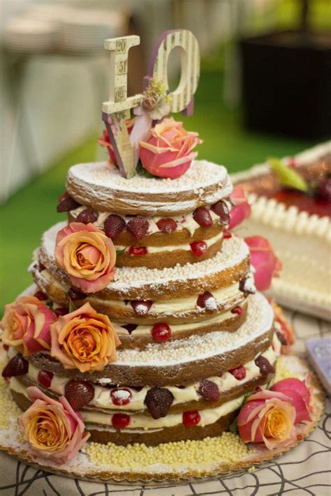 45 naked cakes la tendencia de bodas 2024 más vintage bodas mx