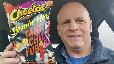 New Cheetos Flamin Hot Tangy Chili Fusion Review YouTube