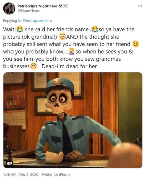 Grandmother Accidentally Sends A Nude Photo To Her GRANDDAUGHTER And Leaves Apologetic Voicemail